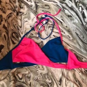 PINK bathing suit top only